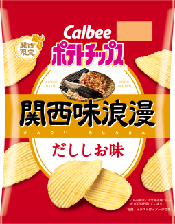 ポテトチップス<br />
野沢菜おやき味
