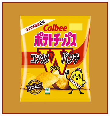 ポテトチップスコンソメWパンチの画像