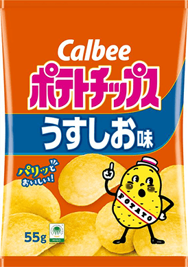 calbee ポテトチップス うすしお味