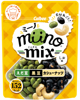 miino  mix（ミーノ ミックス） えだ豆黒豆カシューナッツしお味
