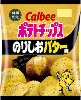 ポテトチップス のりしおバター味 カルビー