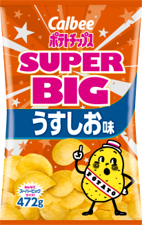 ポテトチップス うすしお味｜カルビー