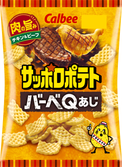 サッポロポテト バーベqあじ カルビー