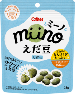 miino（ミーノ） えだ豆しお味｜カルビー