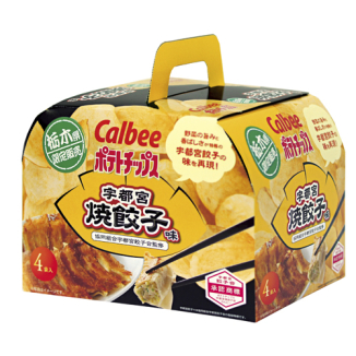 ポテトチップス
宇都宮焼餃子味のパッケージ