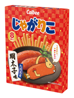 じゃがりこ
明太子味のパッケージ