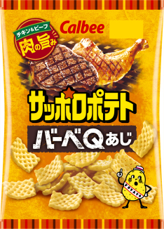 サッポロポテト バーベQあじ