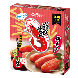 かっぱえびせん
明太子味のパッケージ