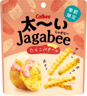 太ーいJagabee(じゃがビー) 
たらこバター味