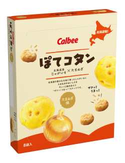 ぽてコタン
たまねぎ味のパッケージ