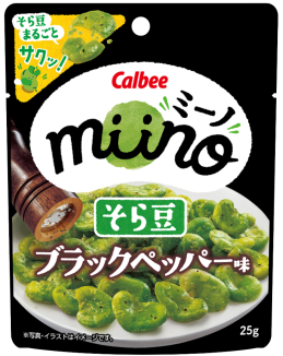 miino（ミーノ）
そら豆 ブラックペッパー味