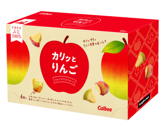 カリッとりんご 
青森県産ふじのパッケージ