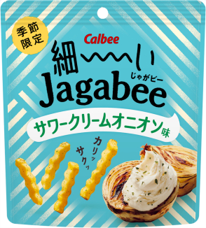 細ーいJagabee（じゃがビー）
サワークリームオニオン味