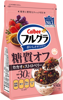 フルグラ糖質オフ
カカオ＆ストロベリーテイスト