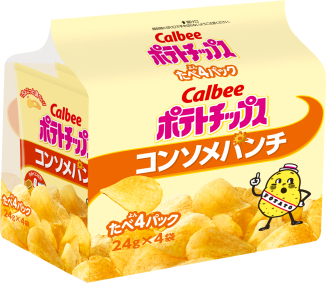 ポテトチップス コンソメパンチ｜商品情報｜カルビー