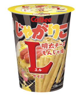 じゃがりこ 明太チーズもんじゃ味 Lサイズ カルビー