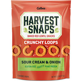 Harvest Snaps Crunchy Loops Sour Cream & Onion