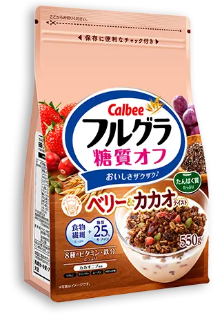 フルグラ® 糖質オフ ベリー＆カカオテイスト｜商品一覧｜フルグラ