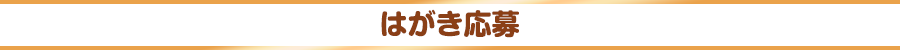 はがき応募