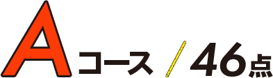 Aコース/46点