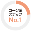 コーン系スナックNo.1