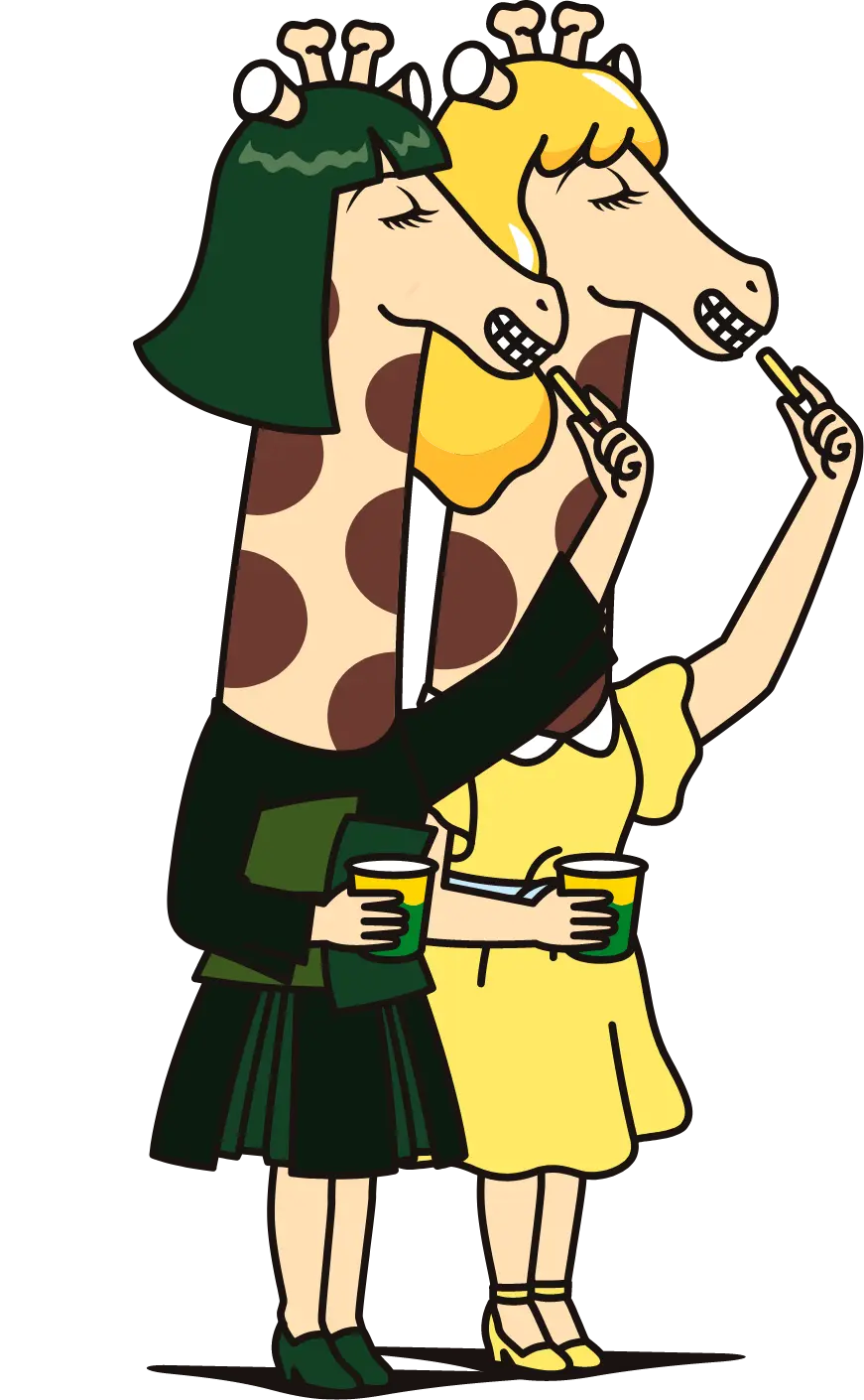 のり子とばた子