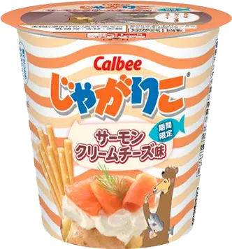 サーモンクリームチーズ味