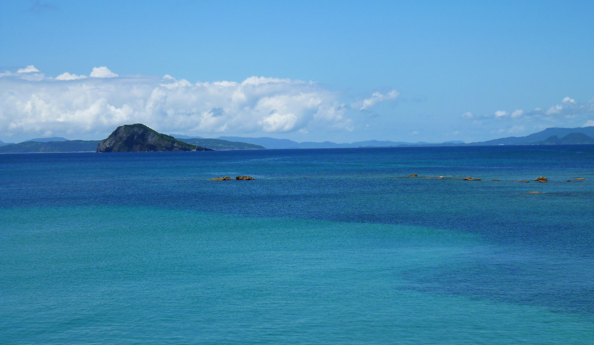 五島灘の海
