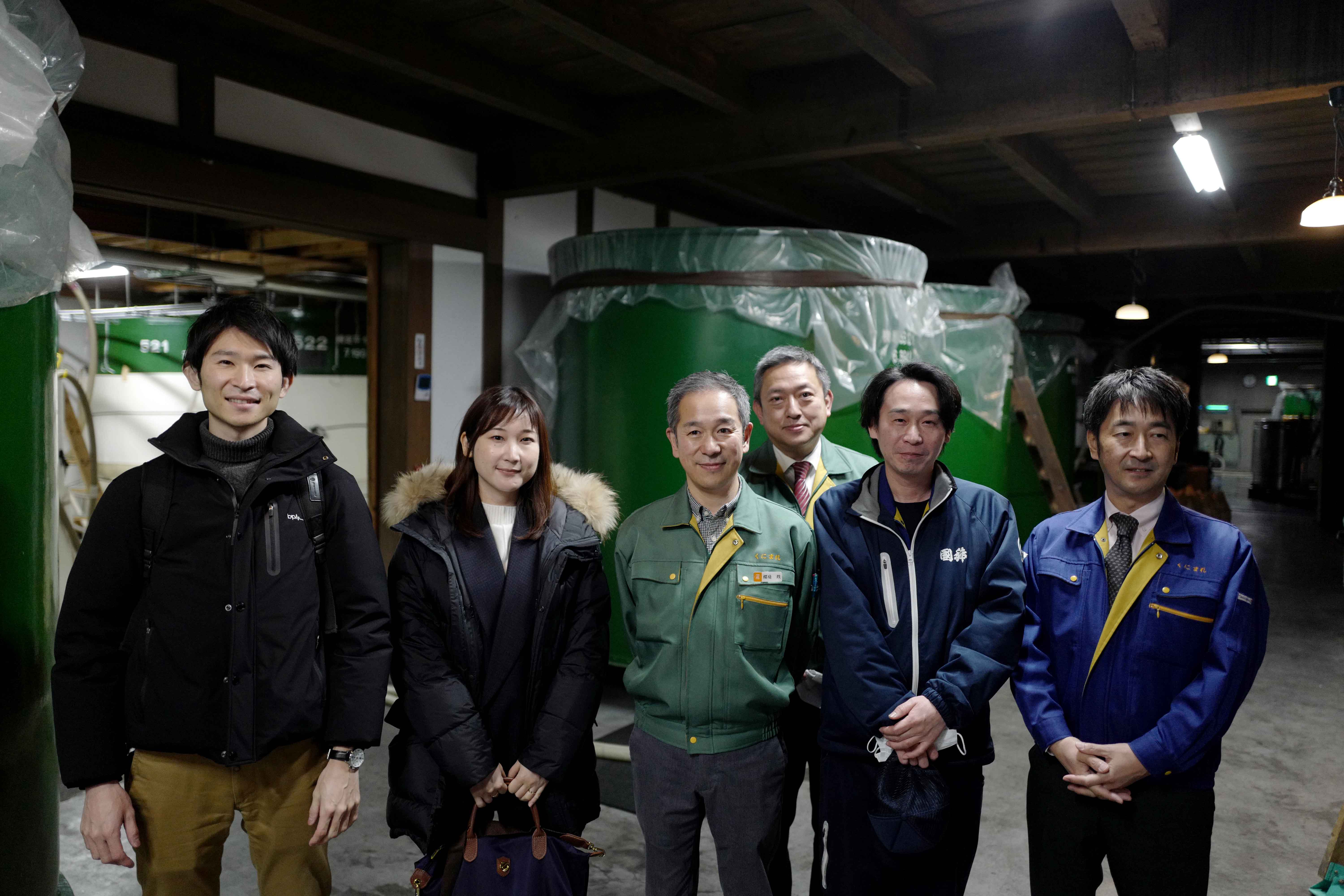 国稀酒造 人物写真