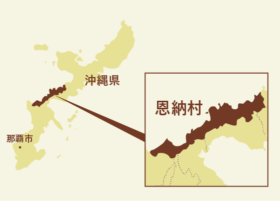 恩納村MAP