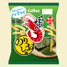 かっぱえびせんのりしお味