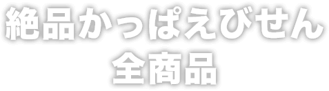 絶品かっぱえびせん全商品