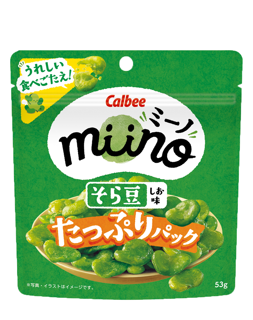 miino W そら豆 しお味