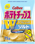 『ポテトチップス Ｗリッチソルト』