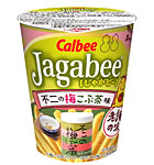 Jagabee 不二の梅こぶ茶味