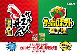 かっぱえびせん選手権＆サッポロポテト選手権