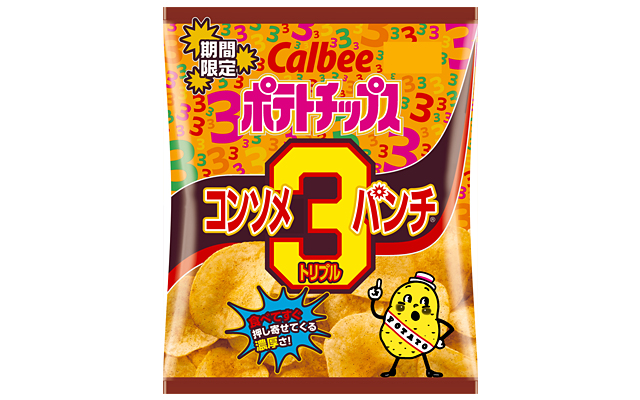 ポテトチップス コンソメトリプルパンチ