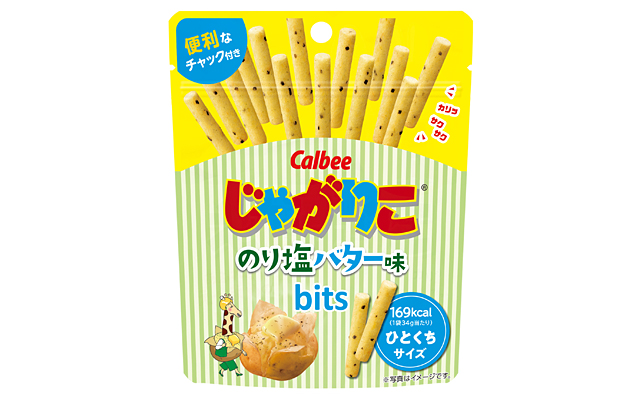 じゃがりこ のり塩バター味bits