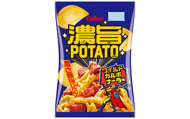 濃旨POTATO ワイルドカルボナーラ味