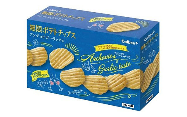 無限ポテトチップス アンチョビガーリック味