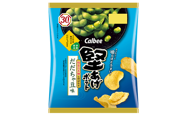 堅あげポテト だだちゃ豆味