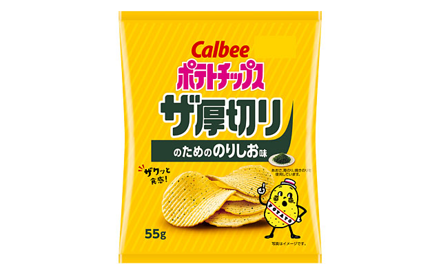 ポテトチップス ザ厚切り のためののりしお味