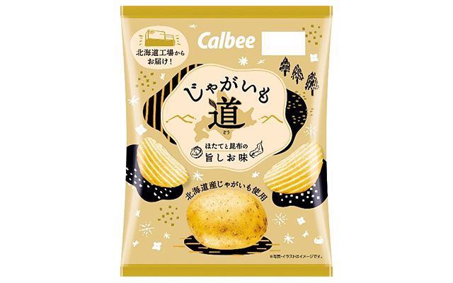じゃがいも道 ほたてと昆布の旨しお味