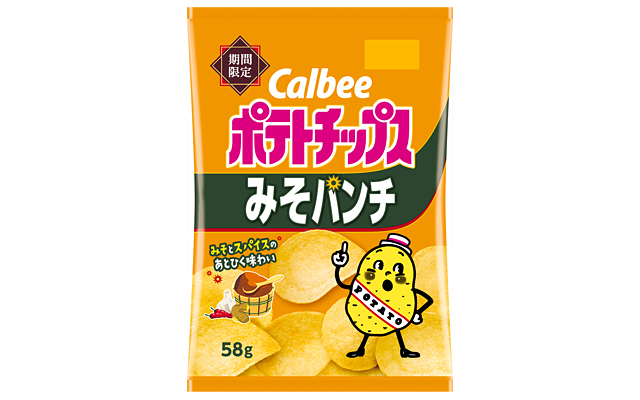 ポテトチップス みそパンチ