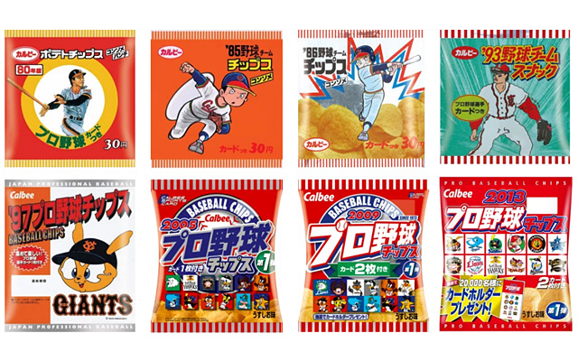 プロ野球チップスの歴史
