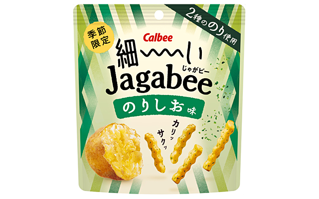 細ーいJagabee のりしお味