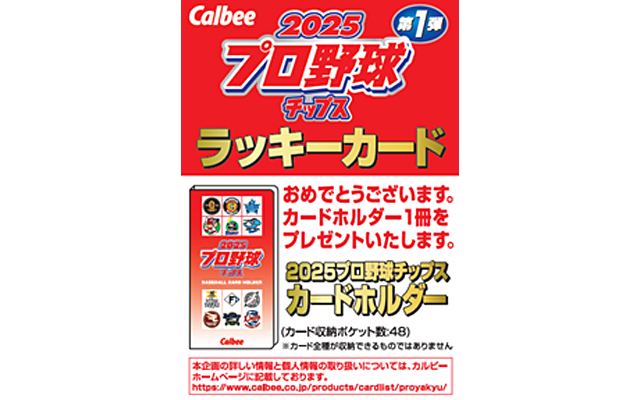 プロ野球チップス ラッキーカード