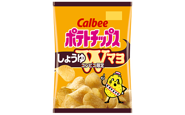 ポテトチップス しょうゆＷマヨ