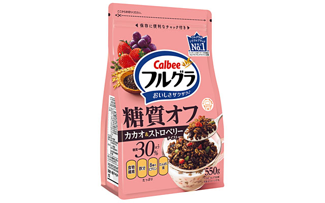 フルグラ(R)糖質オフ カカオ&ストロベリーテイスト