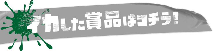 イカした賞品はコチラ!